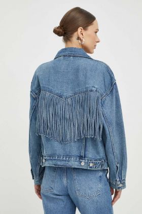 Levi's geaca jeans femei, de tranzitie, oversize