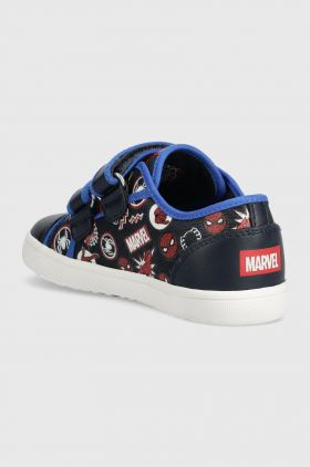 Geox tenisi copii KILWI x Marvel culoarea albastru marin