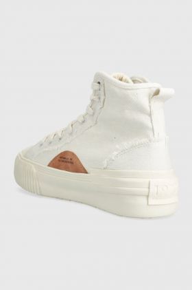 Pepe Jeans tenisi PLS31553 femei, culoarea bej, SAMOI SOFT
