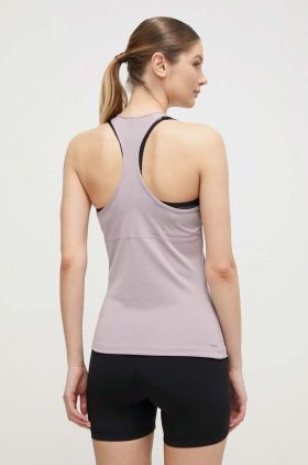 adidas Performance top de antrenament Techfit culoarea violet IT9182