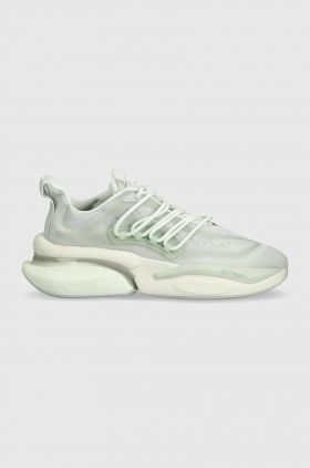 adidas sneakers pentru alergat AlphaBoost V1 culoarea verde IG3733