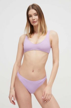 Roxy slip Aruba culoarea violet ERJX404822