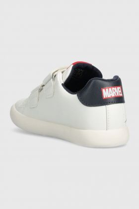 Geox sneakers pentru copii x Marvel, Spider-Man culoarea alb