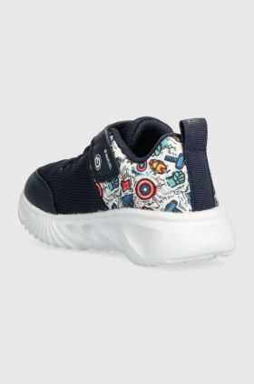 Geox sneakers pentru copii ASSISTER x Marvel culoarea albastru marin