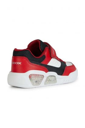 Geox sneakers pentru copii ILLUMINUS culoarea rosu