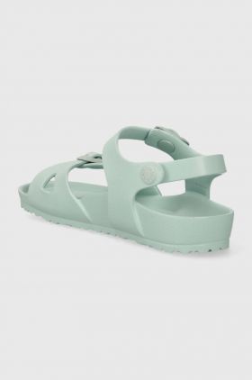 Birkenstock sandale copii Rio EVA Kids culoarea turcoaz