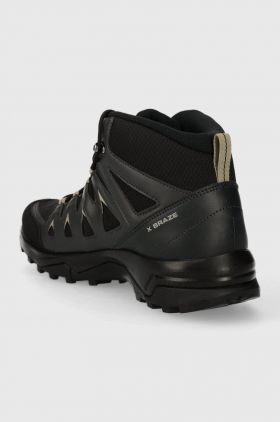 Salomon sneakers X Braze Mid GTX bărbați, culoarea negru L47174800