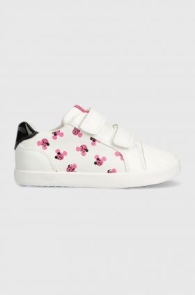 Geox sneakers pentru copii x Disney culoarea alb