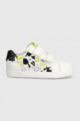 Geox sneakers pentru copii x Disney culoarea alb