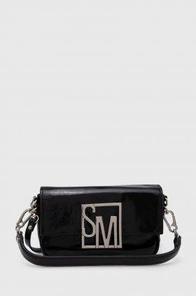 Steve Madden poseta de piele Bgenuine culoarea negru