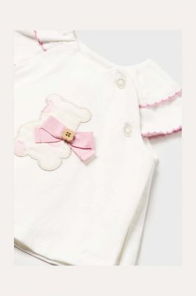 Mayoral Newborn compleu bebe culoarea galben