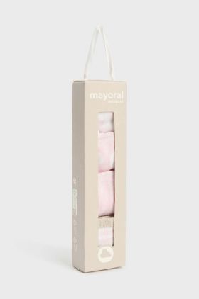 Mayoral Newborn sosete bebe 4-pack culoarea roz