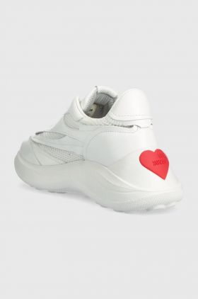 Love Moschino sneakers culoarea alb JA15366G1IIQA10A