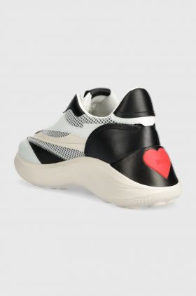 Love Moschino sneakers culoarea alb JA15366G1IIQA00A