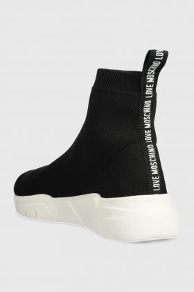 Love Moschino sneakers culoarea negru JA15433G1IIZ6000