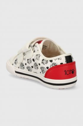 Geox sneakers pentru copii KILWI x Disney culoarea alb