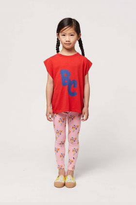 Bobo Choses leggins copii culoarea roz, modelator