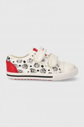 Geox sneakers pentru copii KILWI x Disney culoarea alb