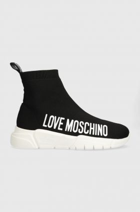 Love Moschino sneakers culoarea negru JA15433G1IIZ6000