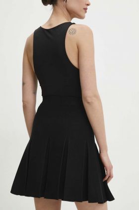 Answear Lab fusta culoarea negru, mini, evazati
