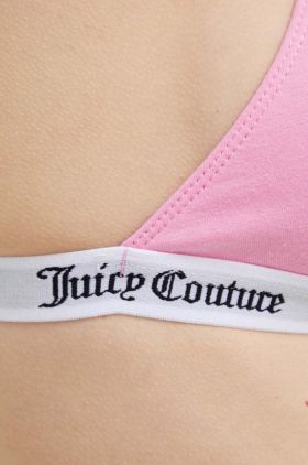 Juicy Couture sutien culoarea roz, neted