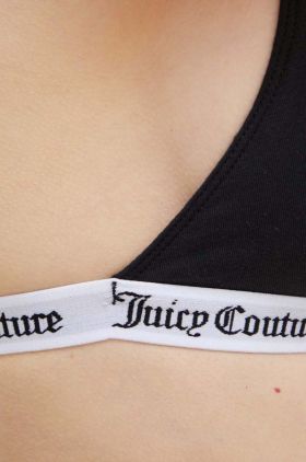 Juicy Couture sutien culoarea negru, neted