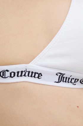 Juicy Couture sutien culoarea alb, neted