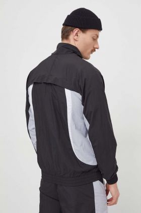 Puma geacă bărbați, culoarea negru, de tranziție, oversize 625428