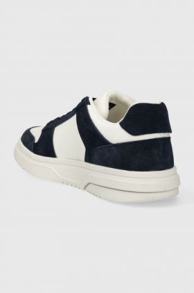 Tommy Jeans sneakers THE BROOKLYN SUEDE culoarea albastru marin, EM0EM01371