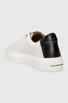 Alexander Smith sneakers London culoarea alb, ALAZLDM9010WBK