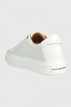 Alexander Smith sneakers London culoarea alb, ALAZLDM9012TWT