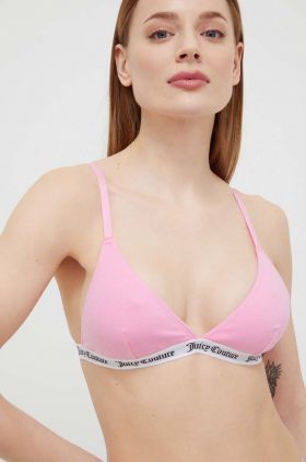 Juicy Couture sutien culoarea roz, neted