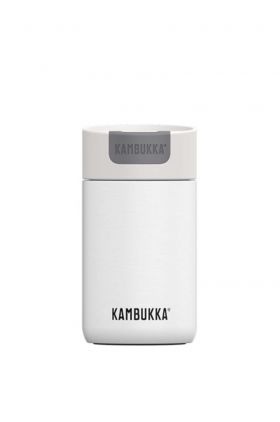 Kambukka cana termica Olympus 300 ml culoarea alb