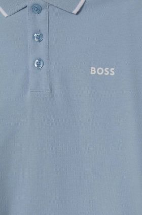 BOSS tricouri polo din bumbac pentru copii neted