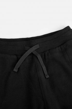 Coccodrillo pantaloni de trening pentru copii culoarea negru, neted