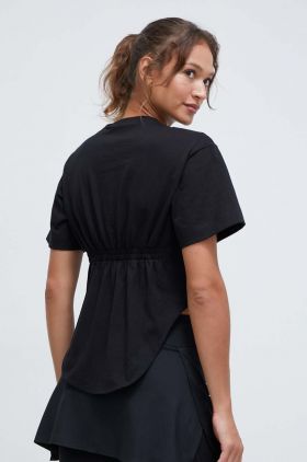 adidas by Stella McCartney tricou femei, culoarea negru IN3656