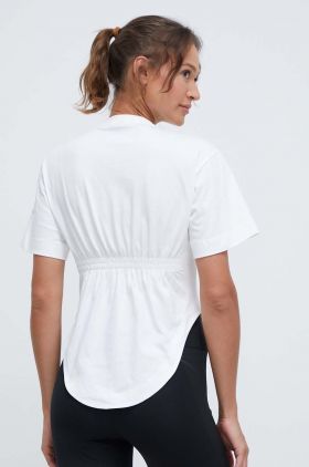 adidas by Stella McCartney tricou femei, culoarea bej IT8271