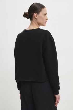 Answear Lab bluza femei, culoarea negru, neted