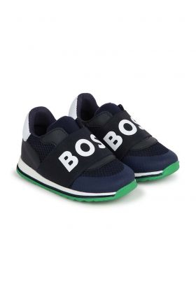 BOSS sneakers pentru copii culoarea albastru marin