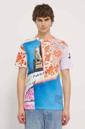 Desigual tricou din bumbac barbati, modelator