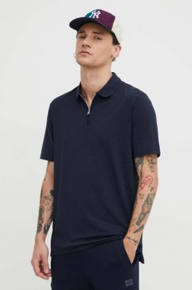 HUGO tricou polo bărbați, culoarea bleumarin, uni 50496003