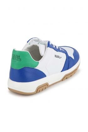 Karl Lagerfeld sneakers pentru copii culoarea alb