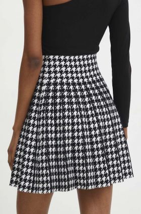 Answear Lab fusta culoarea negru, mini, evazati