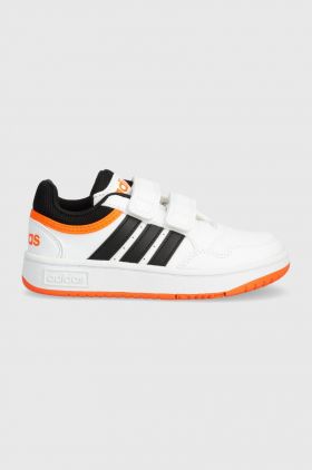 adidas Originals sneakers pentru copii HOOPS 3.0 CF C culoarea alb