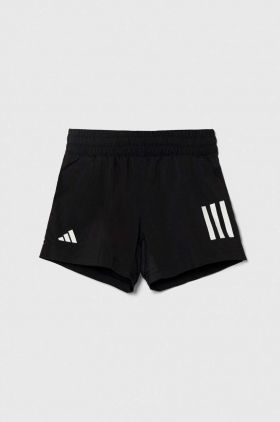 adidas Performance pantaloni scurti copii culoarea negru, talie reglabila