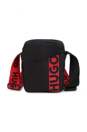 HUGO borseta copii culoarea negru