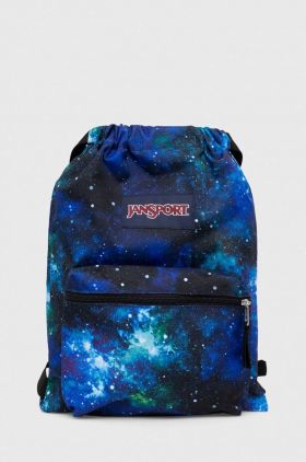 Jansport sac culoarea albastru marin, modelator