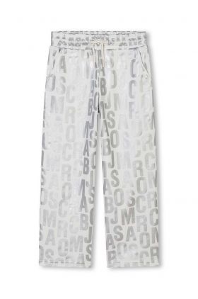 Marc Jacobs pantaloni de trening din bumbac pentru copii culoarea bej, modelator