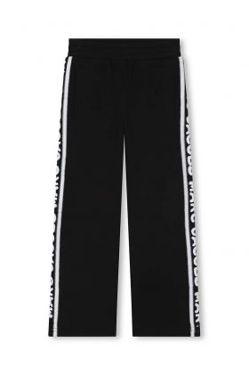 Marc Jacobs pantaloni de trening din bumbac pentru copii culoarea negru