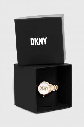 Dkny ceas femei, culoarea auriu